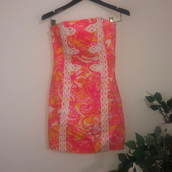 NWOT Lilly Pulitzer Tansy Dress in Sea and Be Seen - Picture 6 of 8